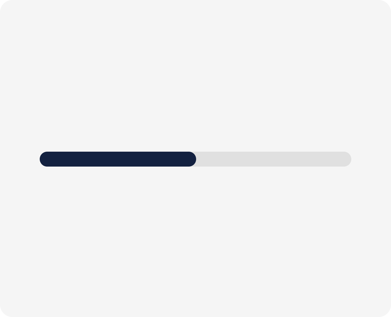 Progress bar component